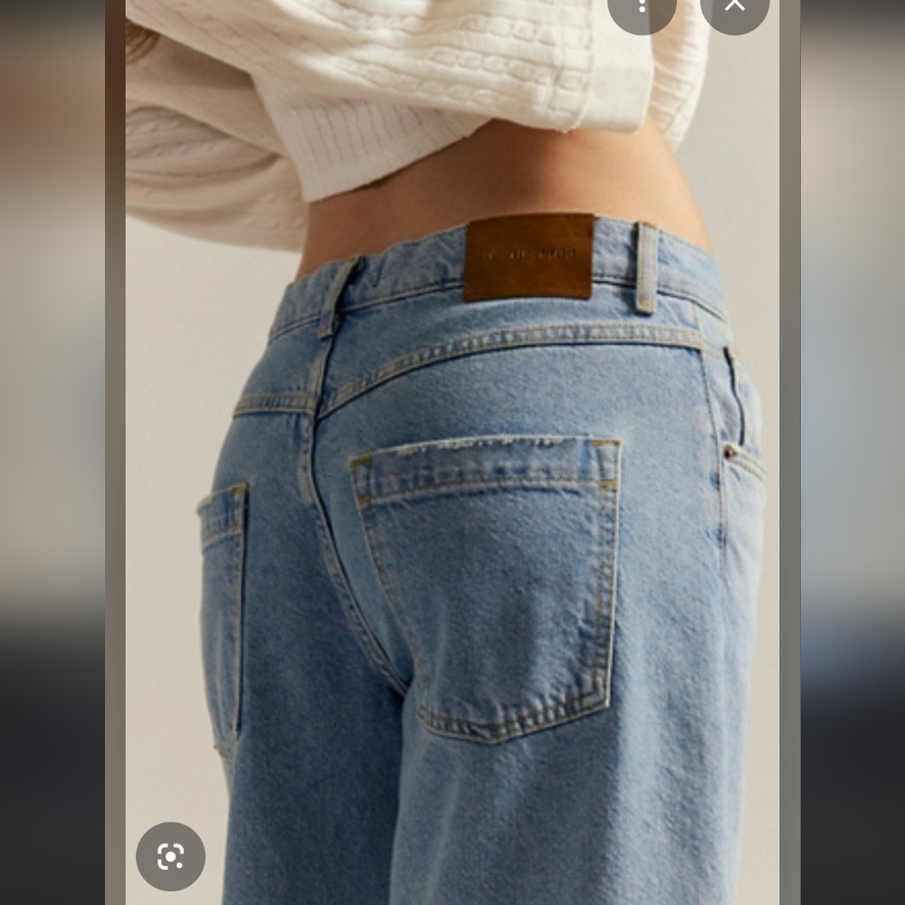 Free People We The Free Jam Session Relaxed Capri Light Jeans - Picture 4 of 15